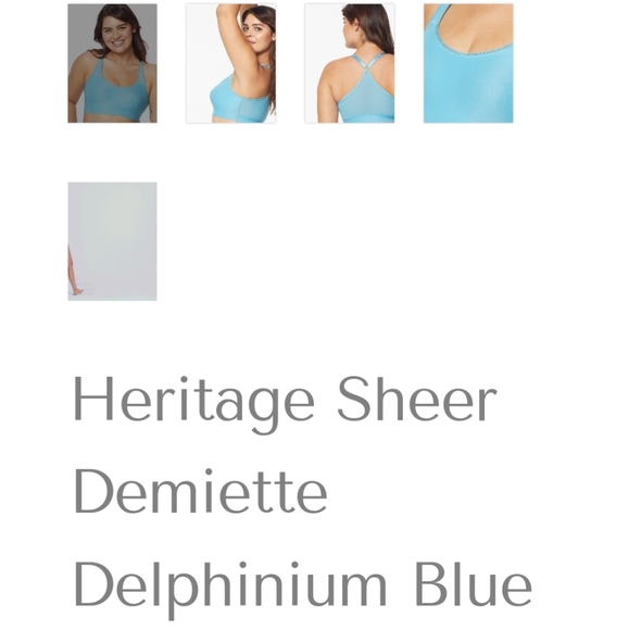 NIB Ruby Ribbon Heritage Sheer Demiette Delphinium Blue - Picture 3 of 16